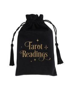 Tarot kaarten tasje zwart