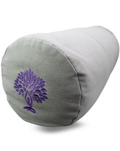 Yoga Bolster Katoenen Twill - Yoga Tree Grijs