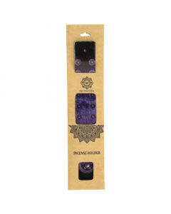 Laminated Incense Holder Pentagram & Moon Set of 6 pcs