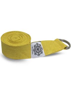 Yoga riem 270cm Geel 