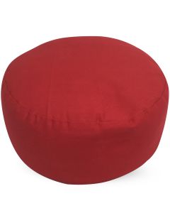 Meditatiekussen rood 36x17cm