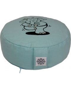 Kinder meditatiekussen Blauw 30x10 cm