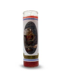 Labelled candle  Jala-Jala (attract)