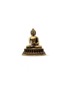 Boeddha Sakyamuni Plain Met Ovale Basis 25Cm