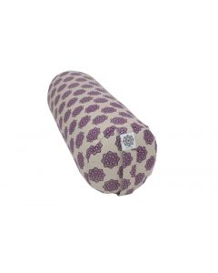 Bolster Paarse Mandala Print