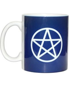 Koffiemok Pentagram Wit