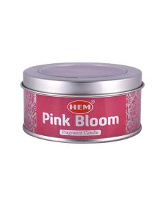 Hem Pink Bloom Candle