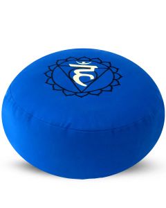Meditatiekussen Keel Chakra 36x17cm