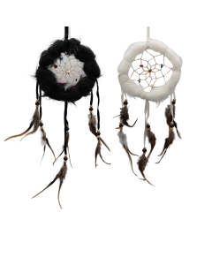 Dromenvanger set Zwart Wit 19cm