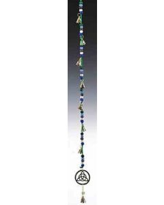 Triquetra with 8 bells with beads in string