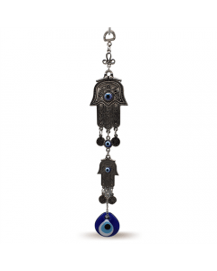 Windorgel met Fatima Hand en blauwe strass