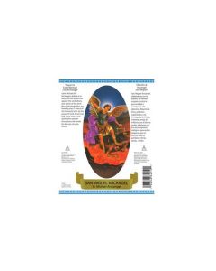 St. Micheal- San Miguel Archangel Red Wax 8