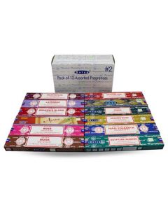 Satya Geassorteerd Wierook Pakket 2 (12 dozen) 15 gram