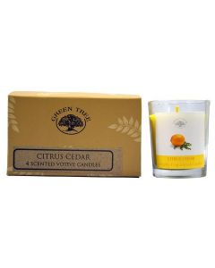 Geurkaars votives Citrus Cedar 55gr.
