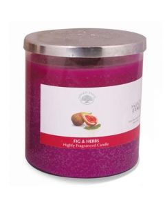 Green Tree Vijg. & Kruiden Zeer Geurige Kaars 400 Gram