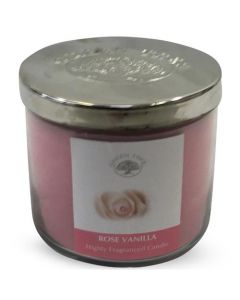 Geurkaars Rose Vanilla 400gr.