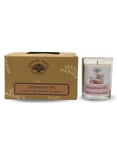 Geurkaars votives Hammam Spa 55gr.