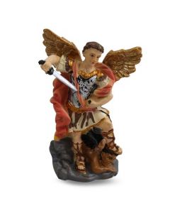 St. Michael Beeld 8 cm