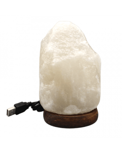USB Himalaya Zoutlamp Wit 1kg