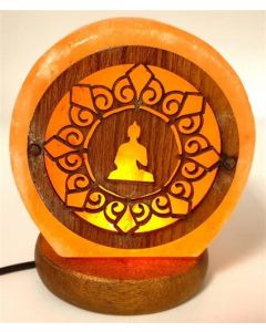 USB Himalaya Zoutlamp Buddha 1kg