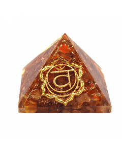 Orgone piramide, Sacrale chakra - carneool