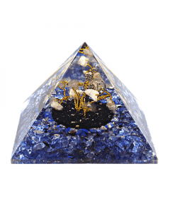 Rozenkwarts  Tree Orgone Piramide met Mus