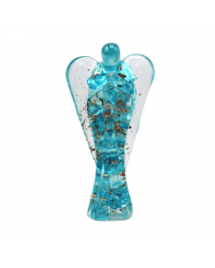 Orgoniet Engel Blauwe topaas 5 cm
