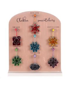 Chakra Mini Symbol Suncatcher (Display)