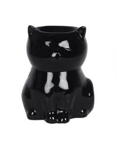 Zwarte kattenolie brander