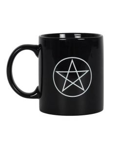 Zwarte Pentagram mok