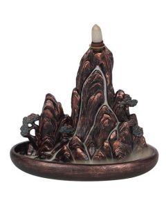 Bronzen Eiland Backflow Wierookbrander 