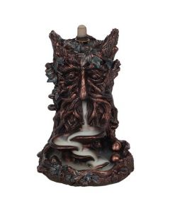 Bronzen Effect Boom Man Backflow Wierookbrander