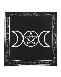 Drievoudige Maan Grid Altaar Doek 70x70cm