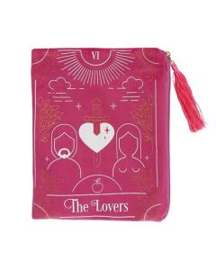 The Lovers Tarot Card Zippered Bag