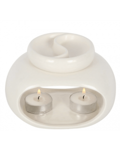 Oliebrander Yin Yang Wit