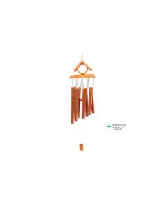 Wind Klokkenspel Bamboe Spirits Maan en Star 65 cm