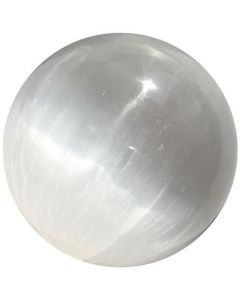 Selenite Stone Sphere 50 - 60 mm