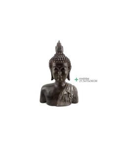 Boeddha beeld buste 21 cm