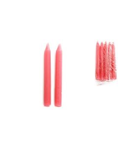 Ritueel Kaars Roze 15cm (per 5)