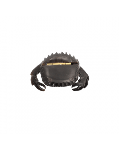 Artisanaal Os Hoorn doosje- krab klein