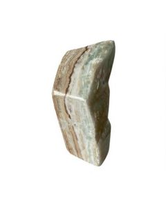 Carabisch blauw en pistache calciet stenen