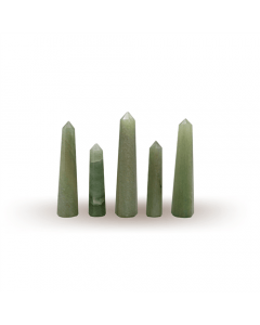 Green Aventurine stone pencil shape