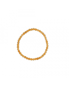 Citrien kralen armband 4 mm