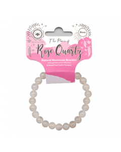 Rose Quartz Bead Bracelet 8 mm