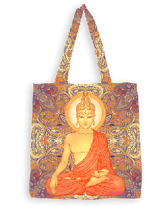 Eastern Tote Bag Buddha 36X40 cm