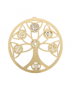 Window Hanger Tree Of Life & 7 Chakras