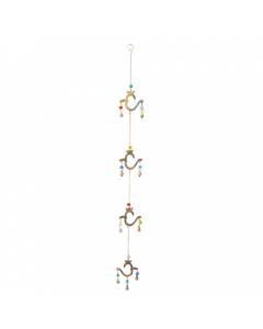 Hanging bells with 4 Metal Oms