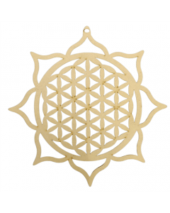 Raamhanger Flower of Life en Lotus