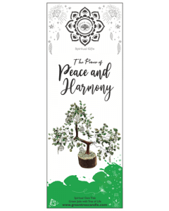 Edelsteenboom Groene Jade Vrede en Harmonie Groot