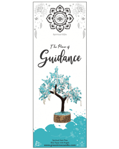 Gemstone Tree Blue Topaz Guidance Small